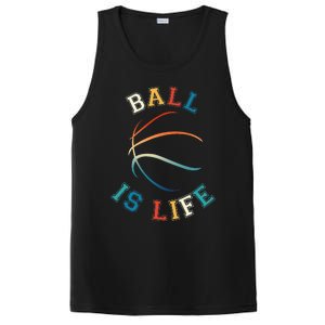 Ball Is Life Basketball Bball Lover Gift PosiCharge Competitor Tank