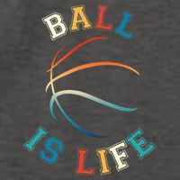 Ball Is Life Basketball Bball Lover Gift Vector Backpack