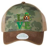 Beagle I Love My Beagle St Patricks Day Funny Dog Lover Legacy Tie Dye Trucker Hat