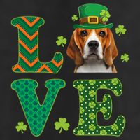 Beagle I Love My Beagle St Patricks Day Funny Dog Lover Cool Comfort Performance Bucket Hat