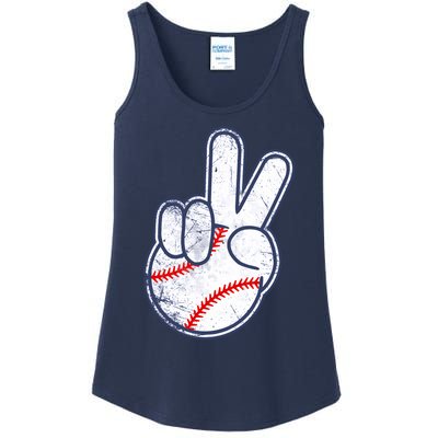 Baseball Is Life Ladies Essential Tank