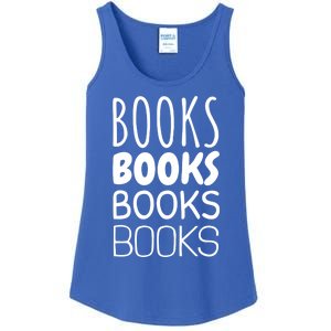 Book I Love Reading Books Bookworm Gift Ladies Essential Tank