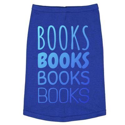 Book I Love Reading Books Bookworm Gift Doggie Tank