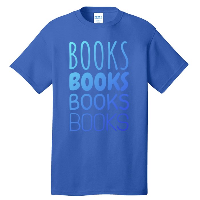 Book I Love Reading Books Bookworm Gift Tall T-Shirt