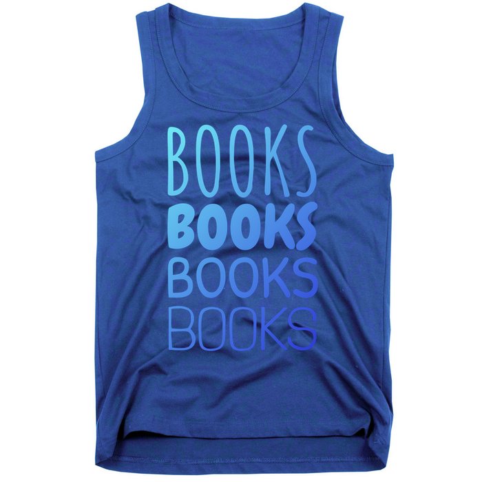 Book I Love Reading Books Bookworm Gift Tank Top