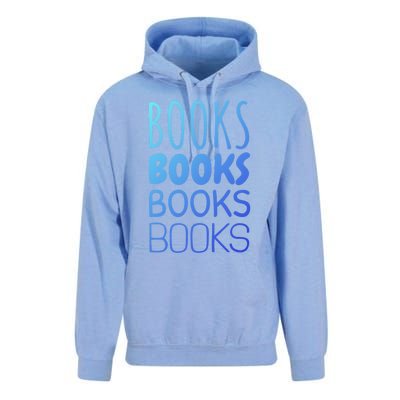 Book I Love Reading Books Bookworm Gift Unisex Surf Hoodie