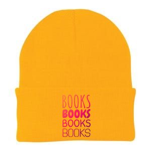 Book I Love Reading Books Bookworm Gift Knit Cap Winter Beanie