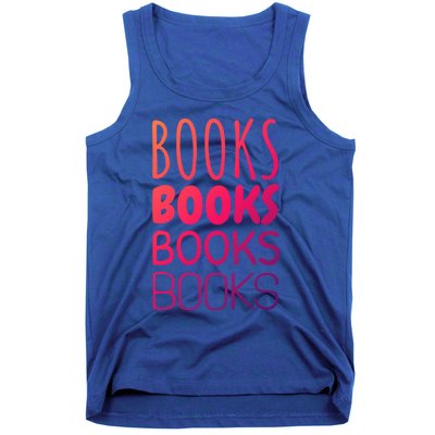 Book I Love Reading Books Bookworm Gift Tank Top