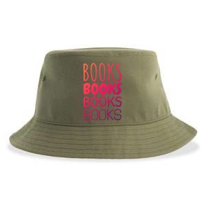 Book I Love Reading Books Bookworm Gift Sustainable Bucket Hat