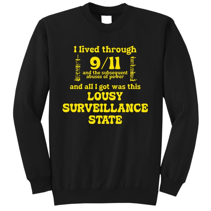 Breadandwaterprintshop I Lived Through 9 11 Sweatshirt