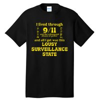 Breadandwaterprintshop I Lived Through 9 11 Tall T-Shirt