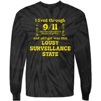 Breadandwaterprintshop I Lived Through 9 11 Tie-Dye Long Sleeve Shirt