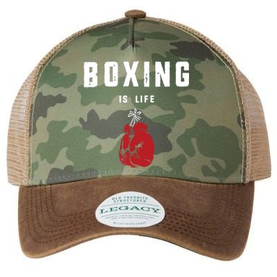 Boxing Is Life Legacy Tie Dye Trucker Hat