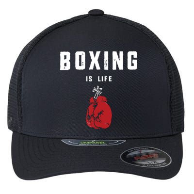 Boxing Is Life Flexfit Unipanel Trucker Cap