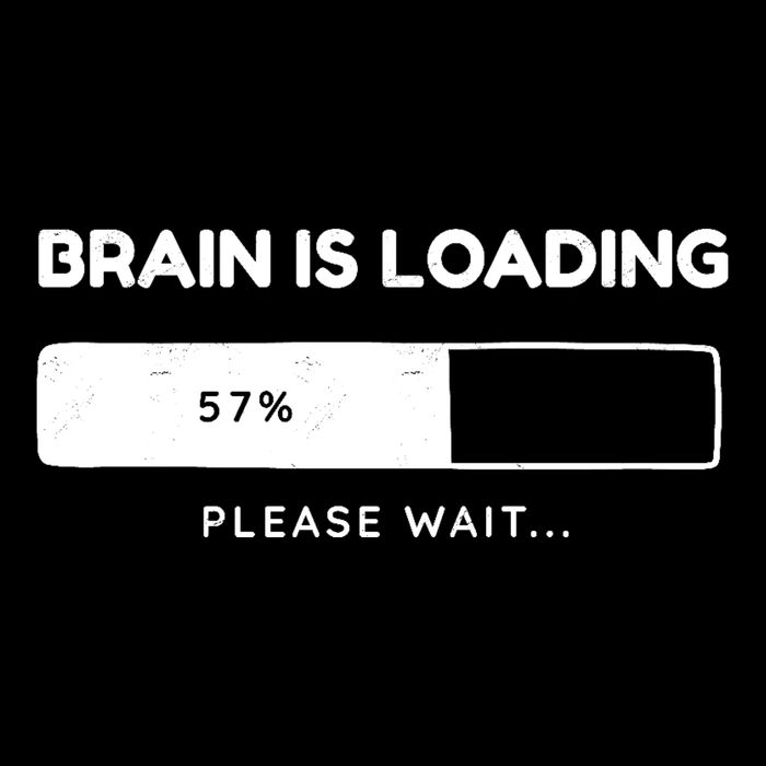 Brain Is Loading Please Wait Funny Impact Tech Backpack