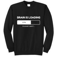 Brain Is Loading Please Wait Funny Tall Sweatshirt
