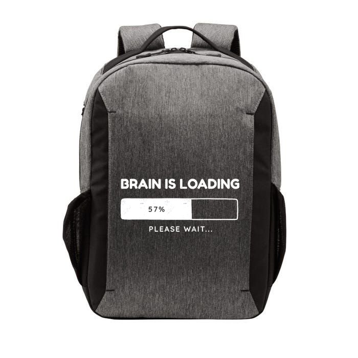 Brain Is Loading Please Wait Funny Vector Backpack