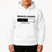 Brain Is Loading Please Wait Funny Hoodie