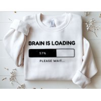 Brain Is Loading Please Wait Funny Sweatshirt