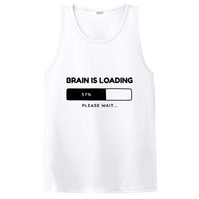Brain Is Loading Please Wait Funny PosiCharge Competitor Tank
