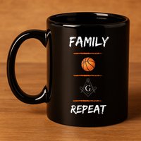 Ball Is Life 11oz C Handle Ceramic Mug