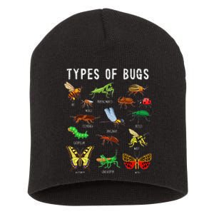 Bug Insect Lover Insect funny Bug Lover Short Acrylic Beanie