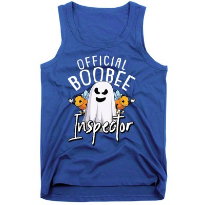 BooBee Inspector Lazy Diy Halloween Costume Funny Ghost Gift Tank Top