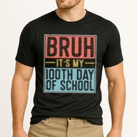 Bruh ItS My 100th Day Of School Boys Performance Shirt