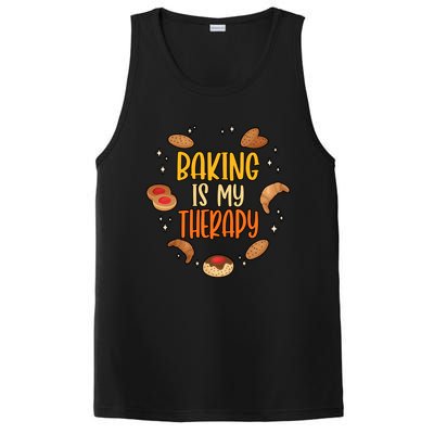 Baking Is My Therapy Meaningful Gift PosiCharge Competitor Tank