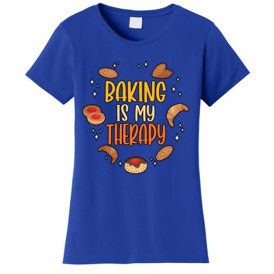 Baking Is My Therapy Meaningful Gift Women's T-Shirt