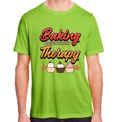 Baking Is My Therapy Gift Adult ChromaSoft Performance T-Shirt