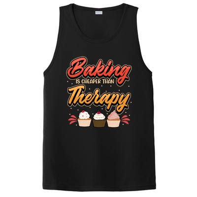 Baking Is My Therapy Gift PosiCharge Competitor Tank