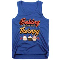 Baking Is My Therapy Gift Tank Top