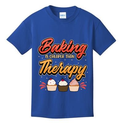 Baking Is My Therapy Gift Kids T-Shirt