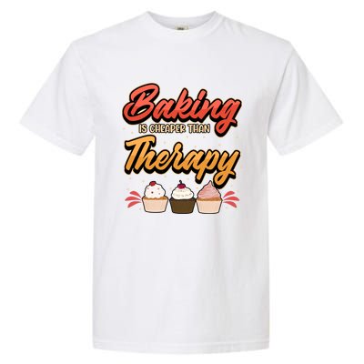 Baking Is My Therapy Gift Garment-Dyed Heavyweight T-Shirt