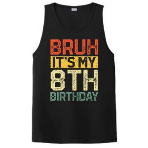 Bruh It's My 8th Birthday 8 Year Old Birthday Decorations  PosiCharge Competitor Tank