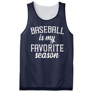 Baseball Is My Favorite Season Mesh Reversible Basketball Jersey Tank