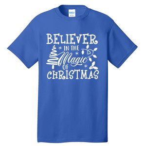 Believe In Magic Of Christmas Tree Gift Tall T-Shirt