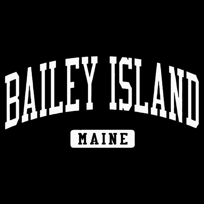 Bailey Island Maine Me College University Sports Style Button