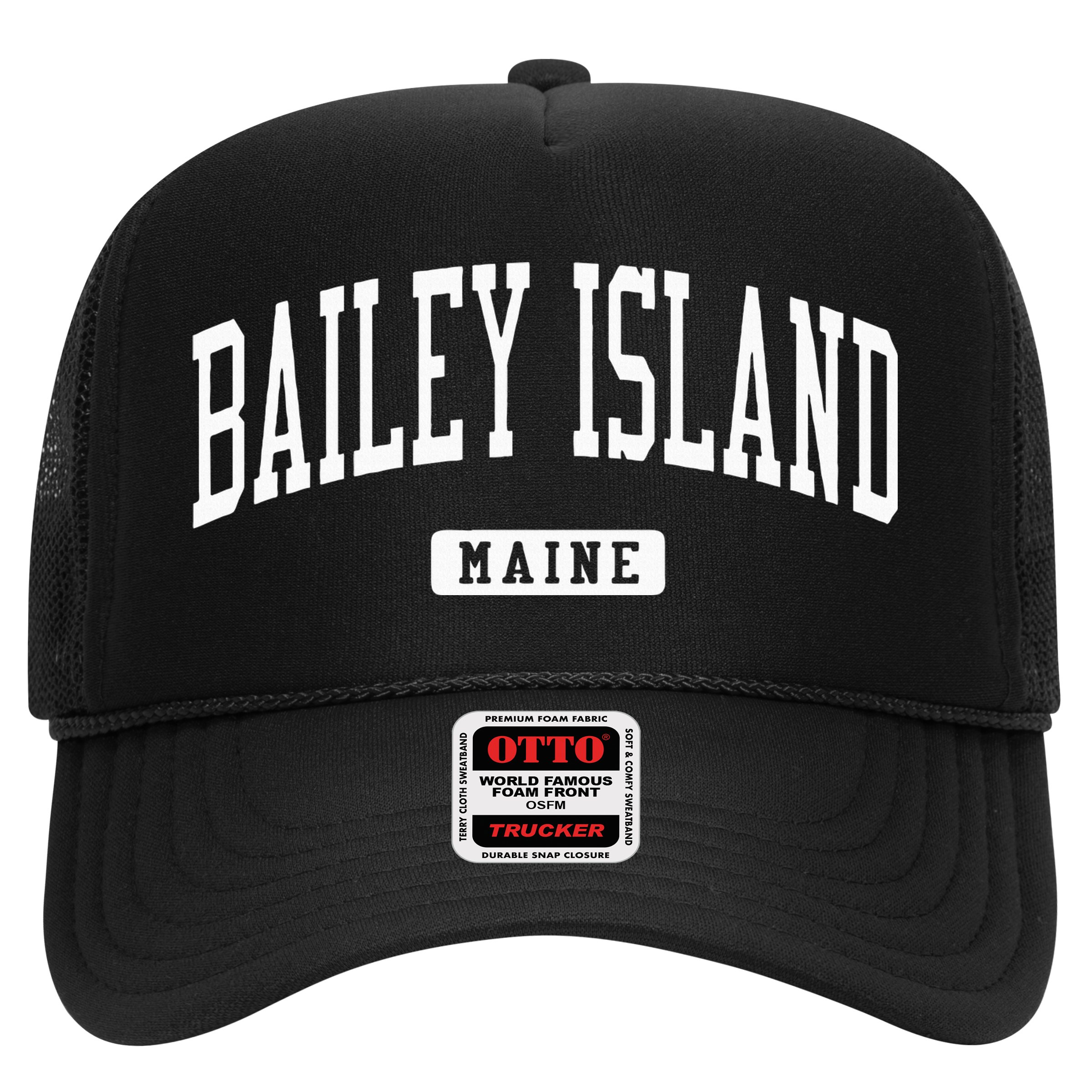 Bailey Island Maine Me College University Sports Style Hat