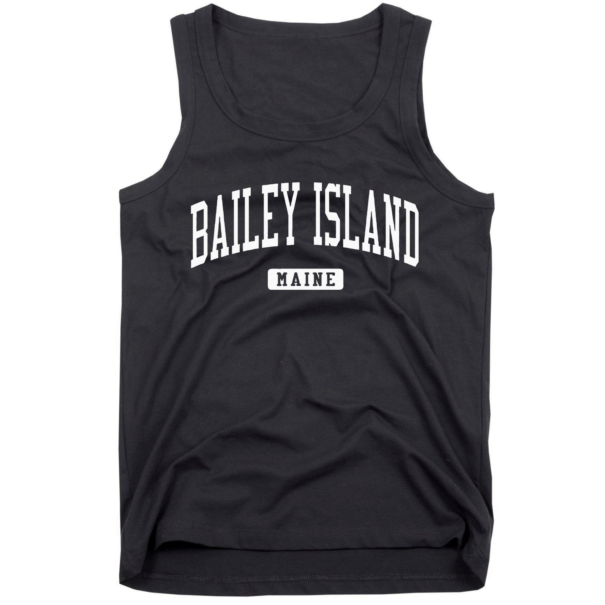 Bailey Island Maine Me College University Sports Style Tank Top