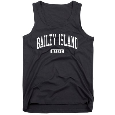 Bailey Island Maine Me College University Sports Style Tank Top