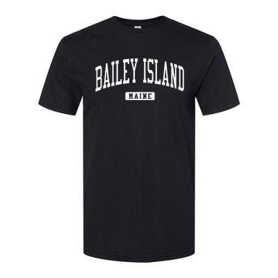 Bailey Island Maine Me College University Sports Style Softstyle CVC T-Shirt