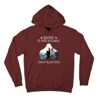 Bigfoot Is More Believable Than 81 Million Votes USA Flag Hoodie