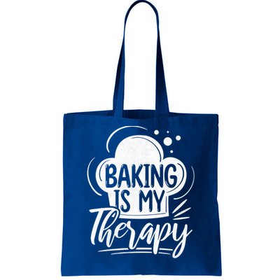 Baking Is My Therapy Baker Cool Gift Tote Bag