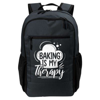 Baking Is My Therapy Baker Cool Gift Daily Commute Backpack