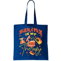 Baking Is My Therapy Baker Gift Tote Bag