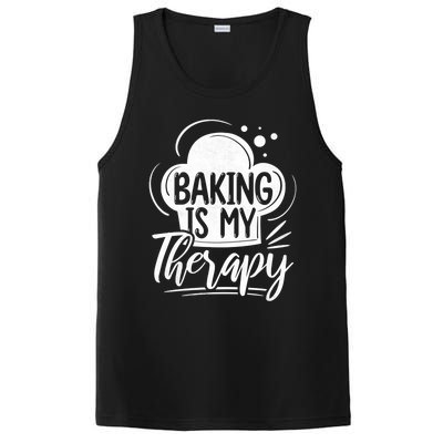 Baking Is My Therapy Baker Gift PosiCharge Competitor Tank