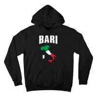 Bari Italy Map T Italian Flag Gift Jersey Hoodie