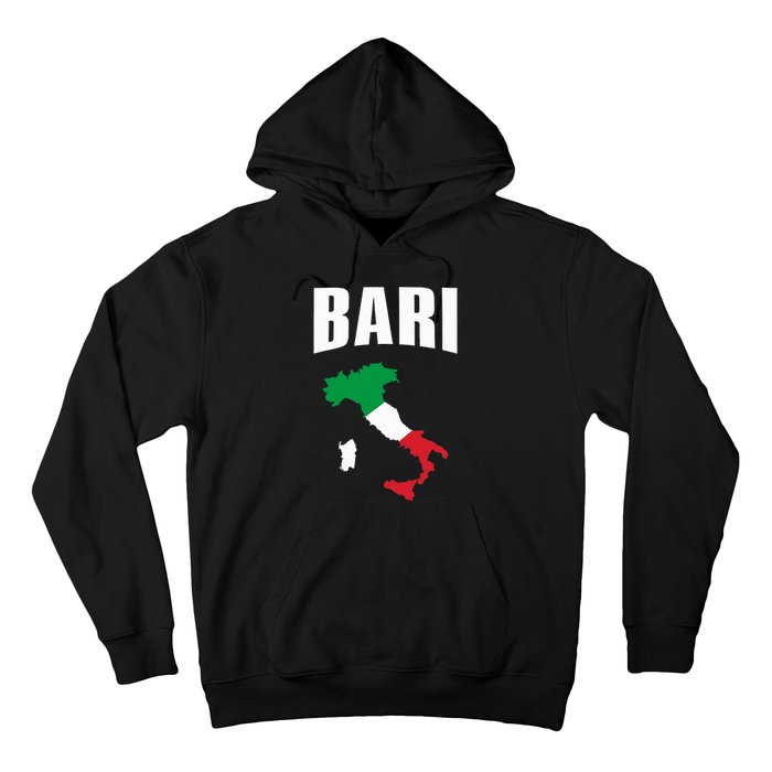 Bari Italy Map T Italian Flag Gift Jersey Hoodie